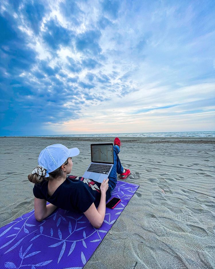 ชาร์ต TradingView บน Instagram @chartfeed